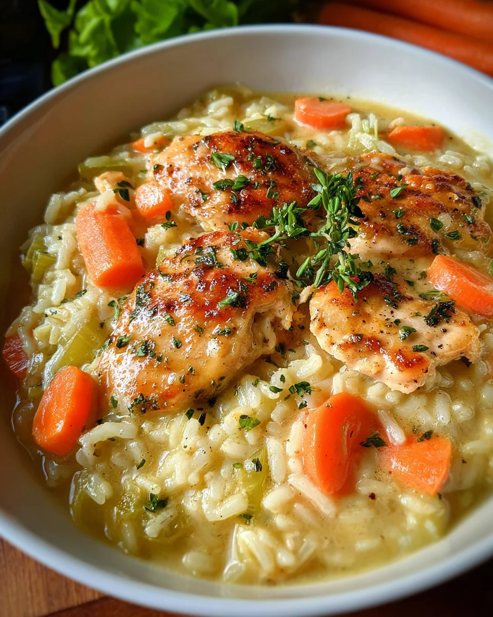 One Pot Chicken and Rice One
