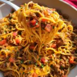One Pot Taco Spaghetti One Pot Taco Spaghetti