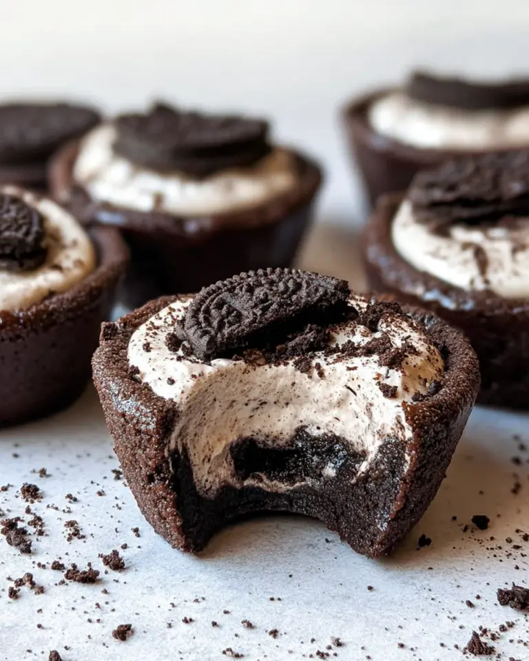 Oreo Cheesecake Cookie Cups