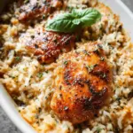 Oven-Baked Chicken and Rice Oven-Baked Chicken and Rice