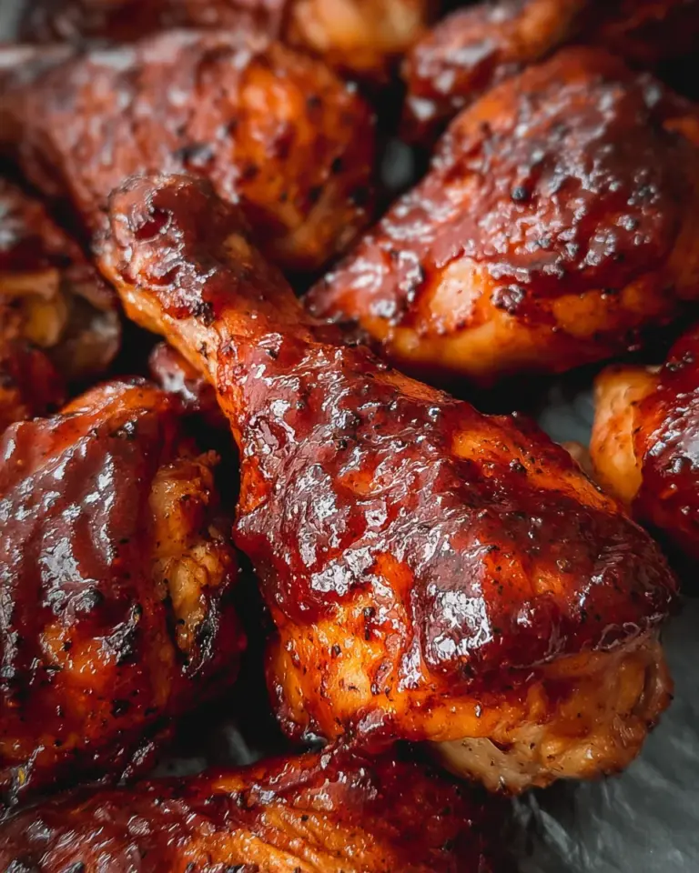 Oven Baked BBQ Chicken Drumsticks