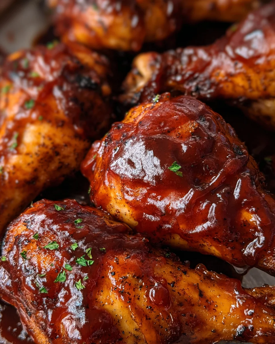 Oven Baked BBQ Chicken Drumsticks Oven