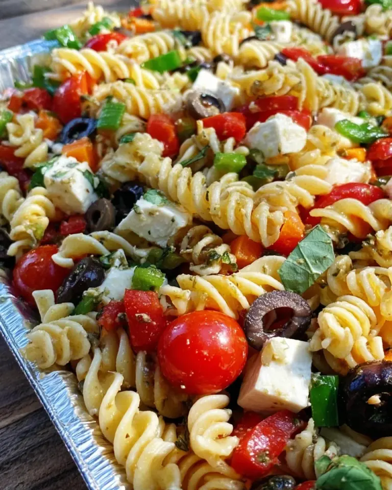 Pasta Salad For A Crowd
