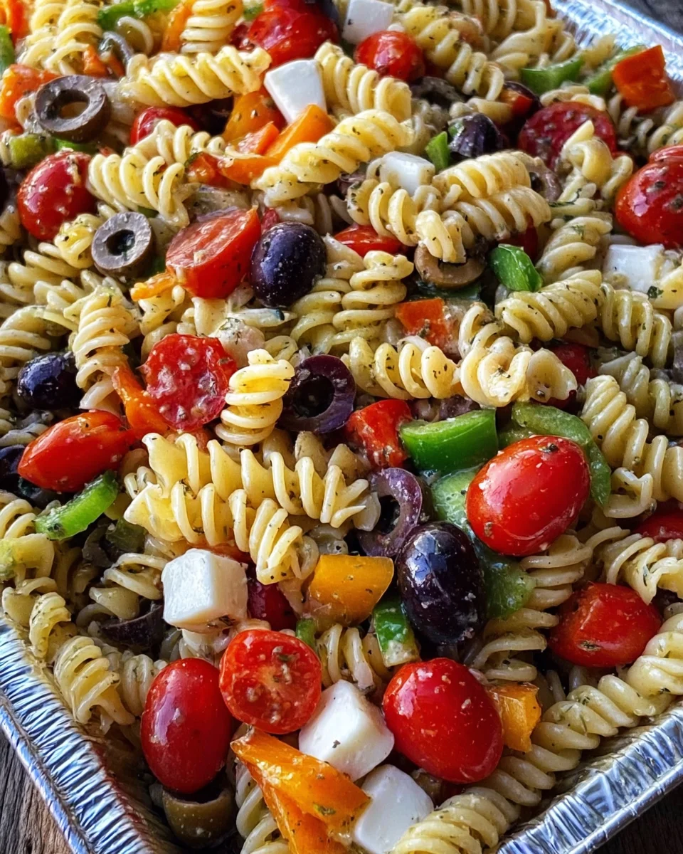 Pasta Salad For A Crowd Pasta