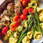 Pesto Chicken Tortellini and Veggies Pesto Chicken Tortellini and Veggies