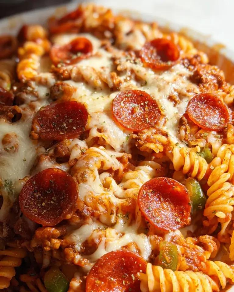 Pizza Pasta Casserole