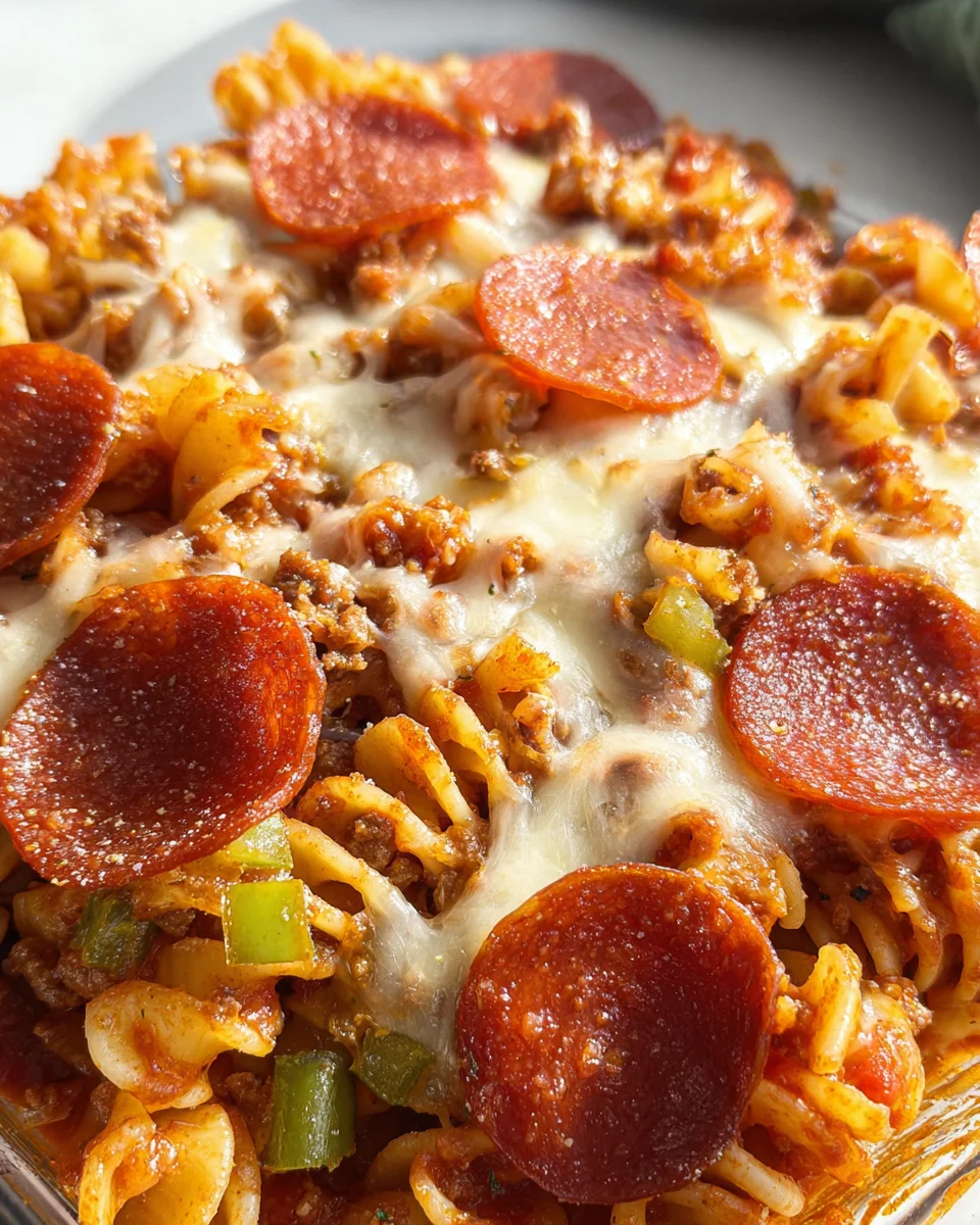 Pizza Pasta Casserole Pizza