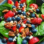15-Minute Strawberry Spinach Salad 15-Minute Strawberry Spinach Salad