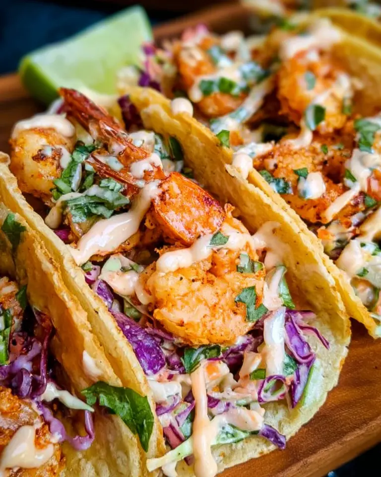 15 Minute Easy Shrimp Tacos Recipe