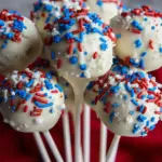 4th of July Cake pops 4th of July Cake pops
