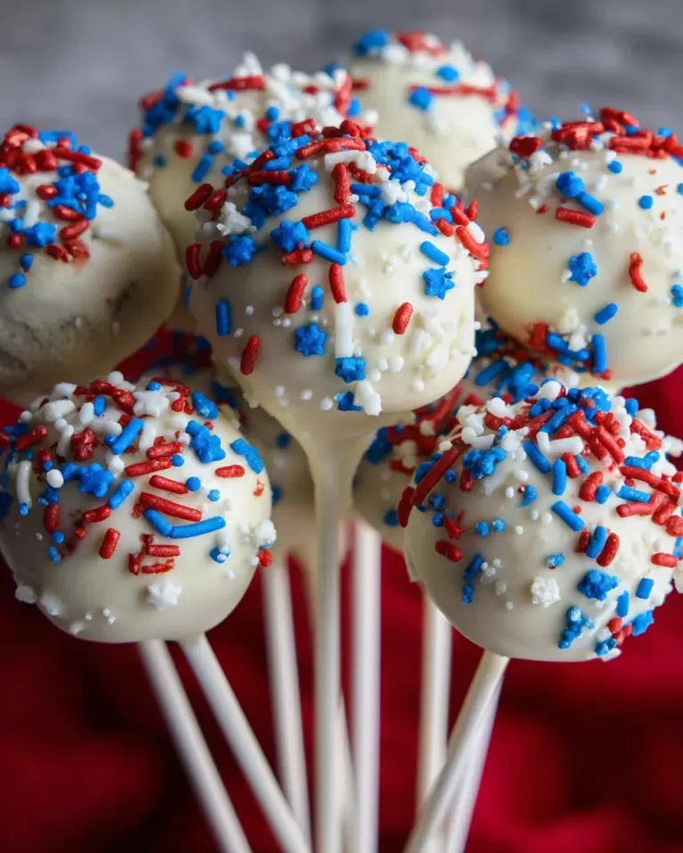 4th of July Cake pops