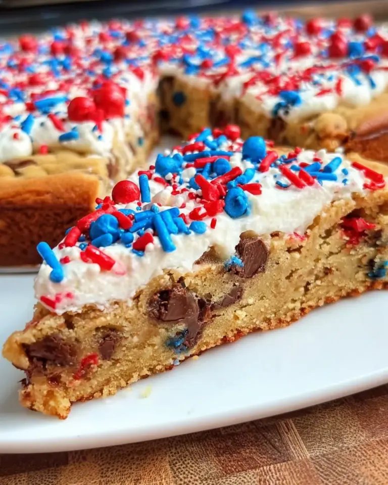 4th of July Cookie Cake