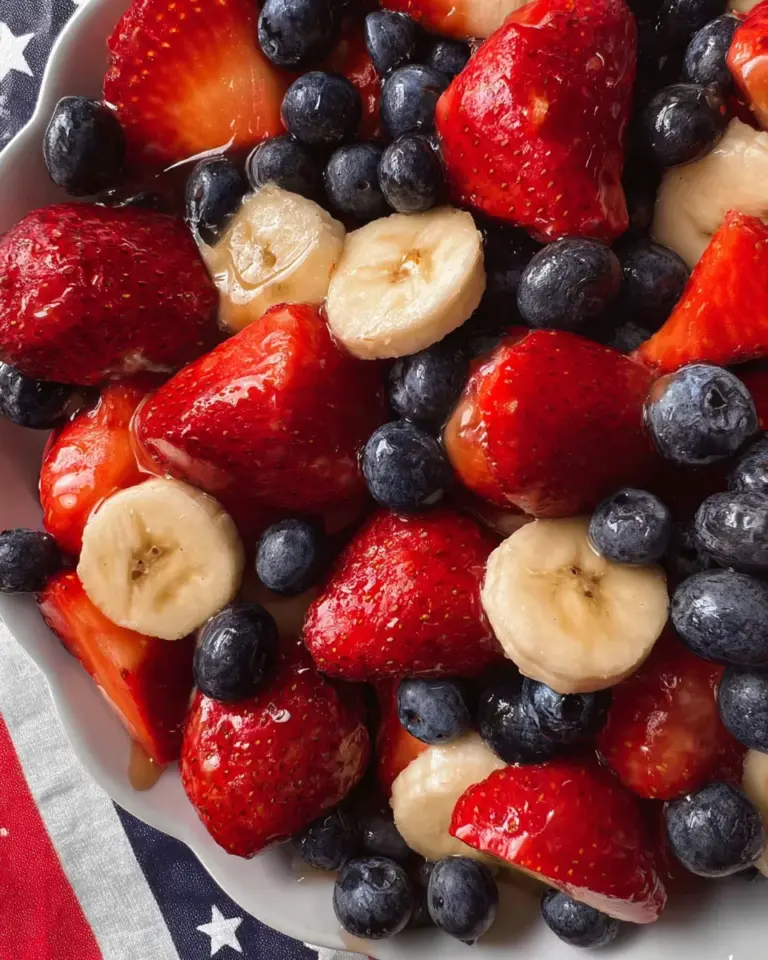 4th of July Fruit Salad