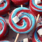 4th of July Marshmallow Pinwheels 4th of July Marshmallow Pinwheels