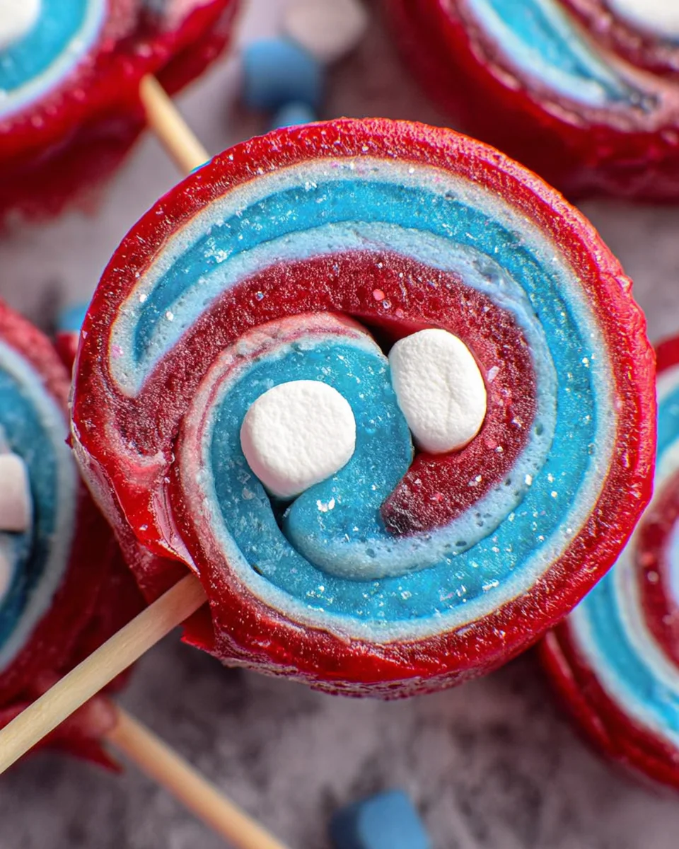 4th of July Marshmallow Pinwheels 4th