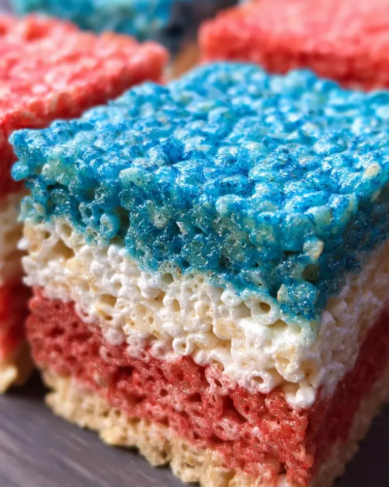 4th of July Rice Krispie Treats