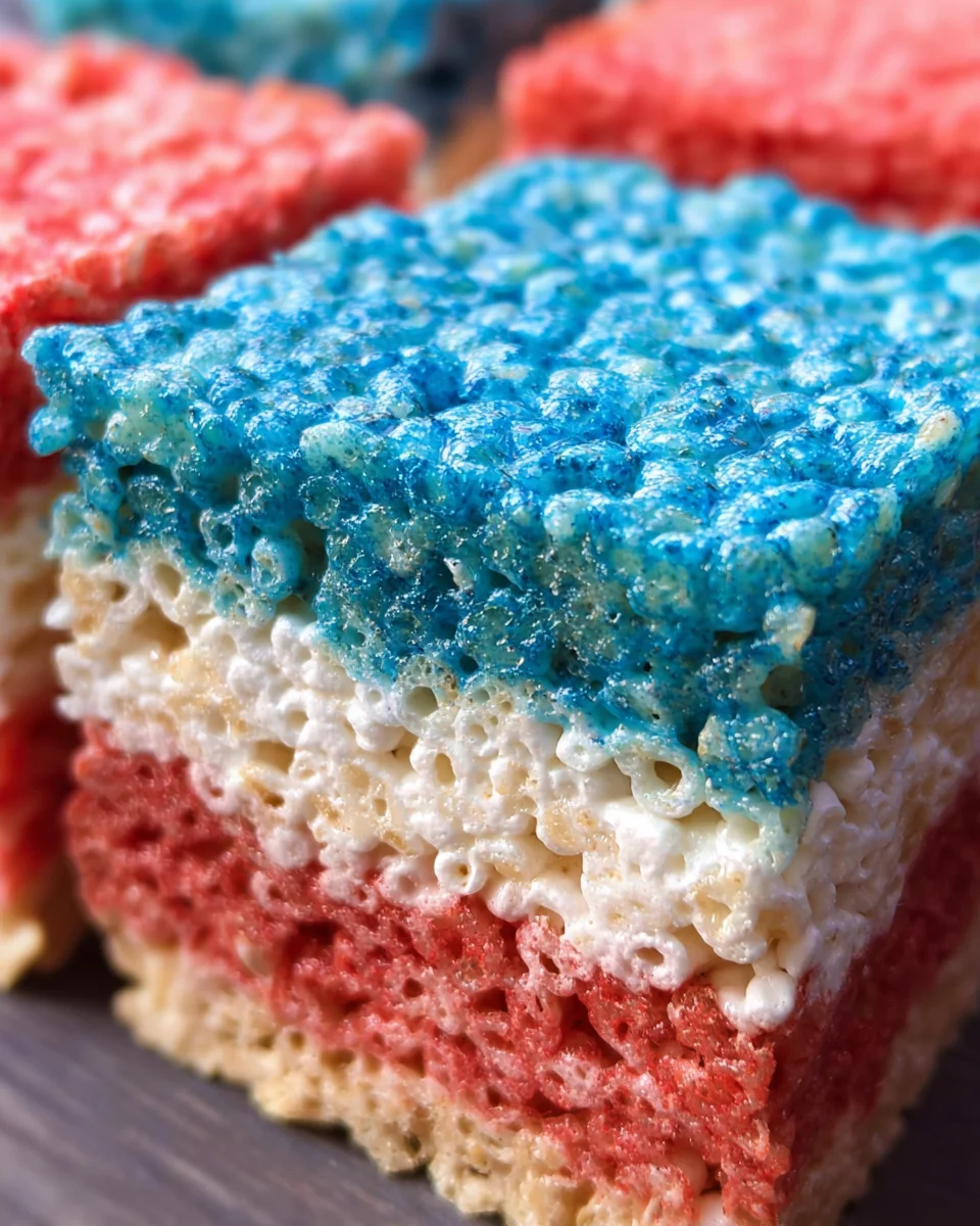 4th of July Rice Krispie Treats 4th of July Rice Krispie Treats