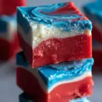 4th of July Tie Dyed Fudge 4th of July Tie Dyed Fudge