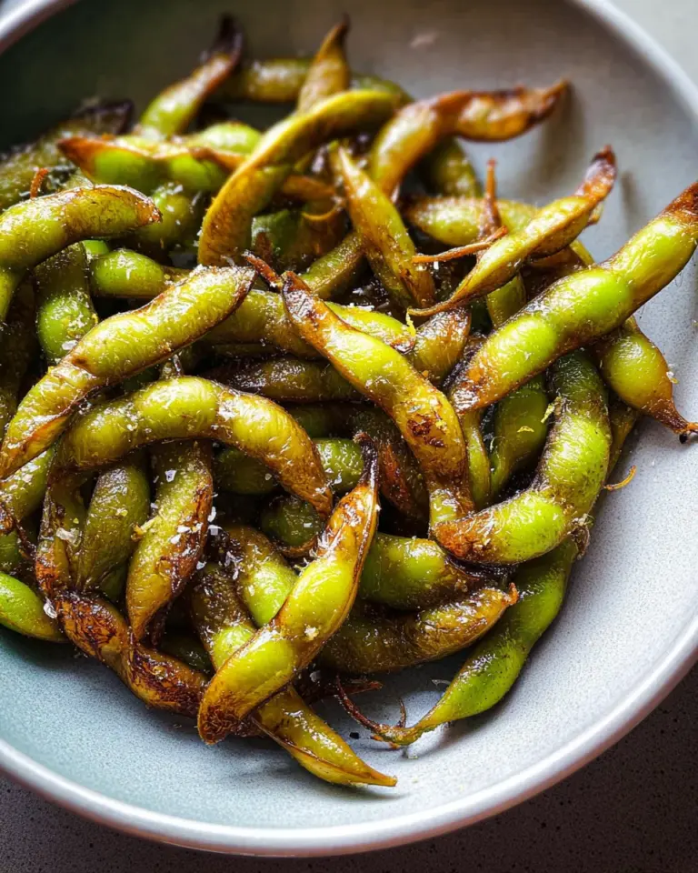 Air Fryer Edamame