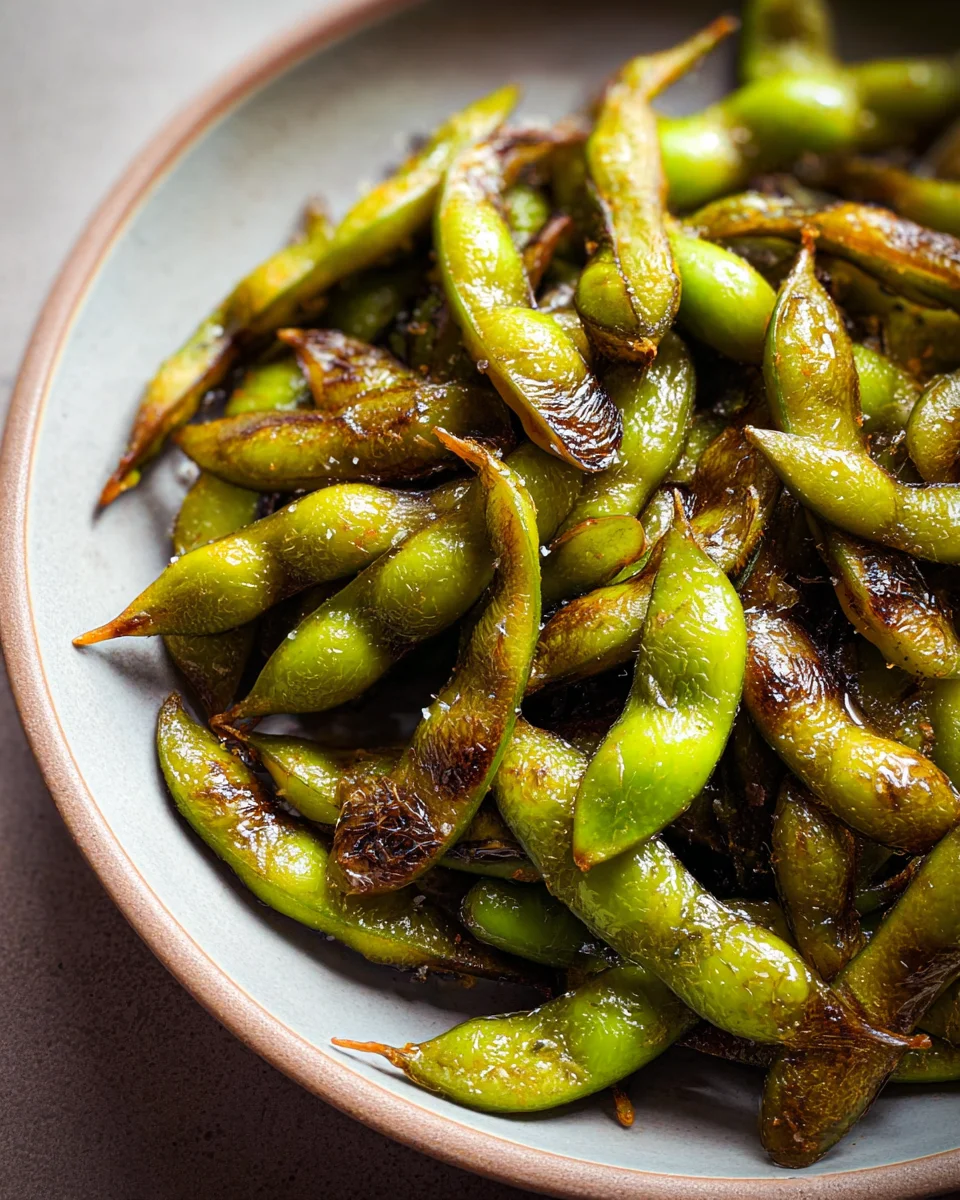 Air Fryer Edamame Air