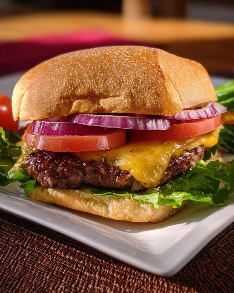 All American Cheese Burger All