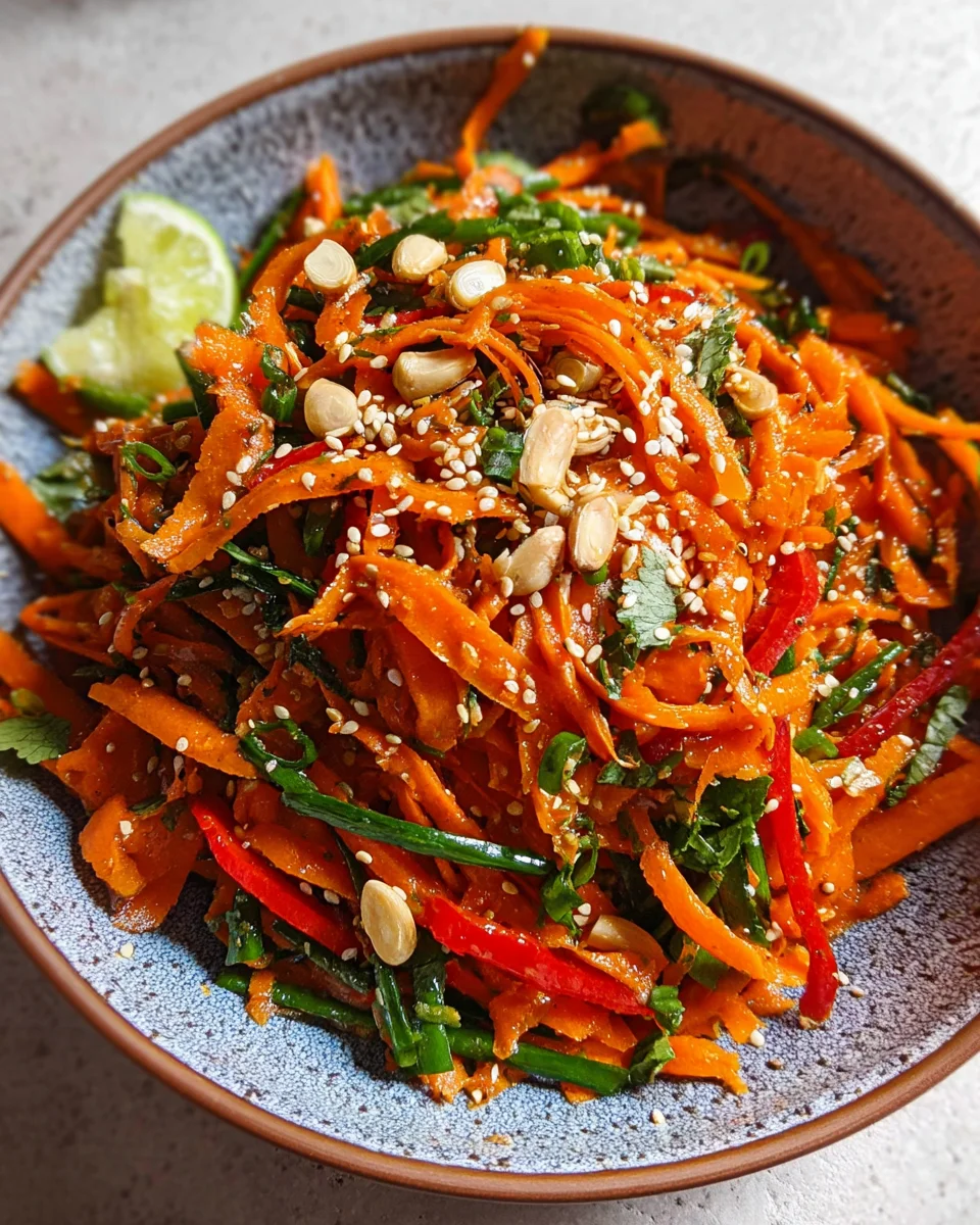 Asian Carrot Salad Asian