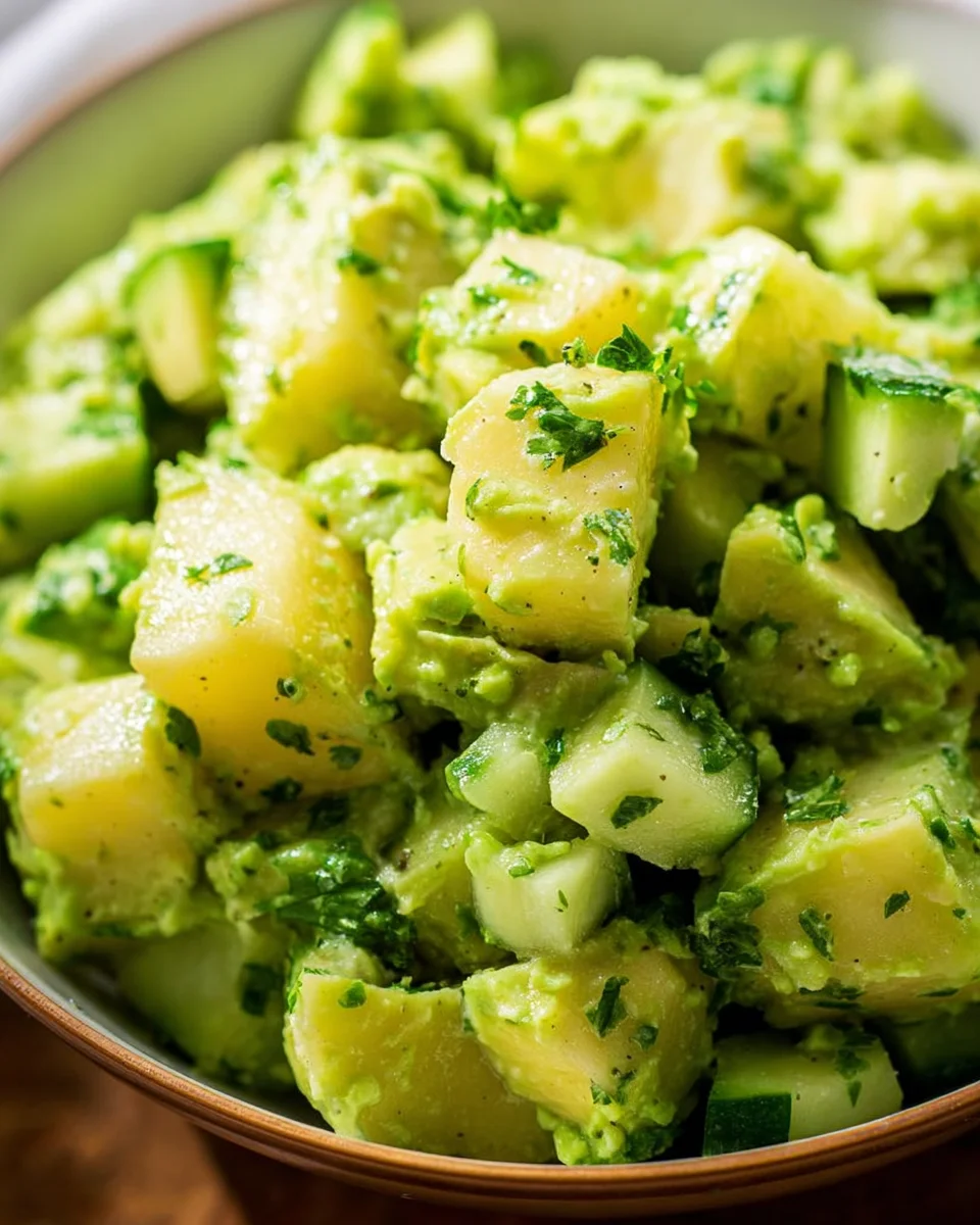 Avocado Potato Salad Avocado Potato Salad