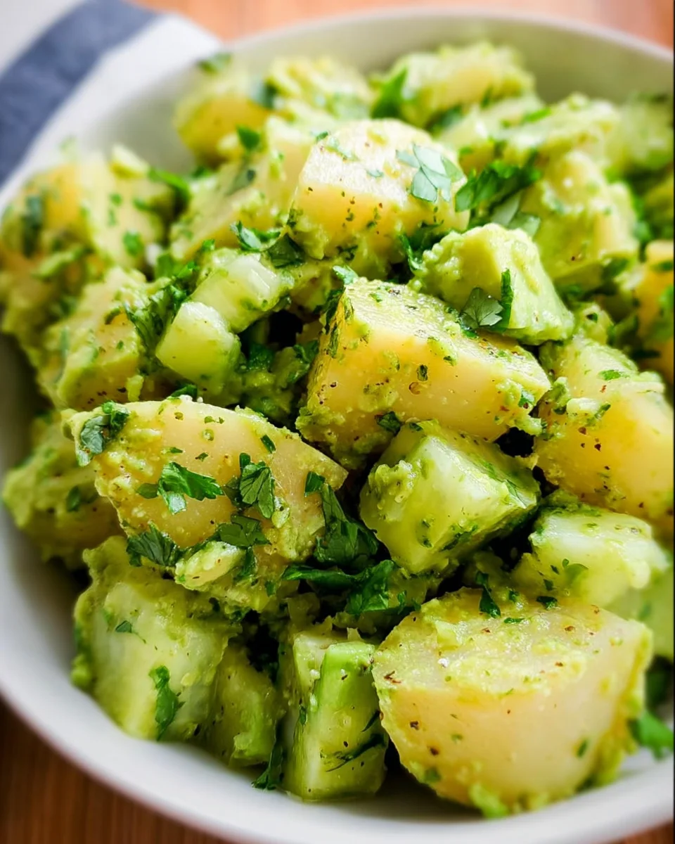 Avocado Potato Salad Avocado