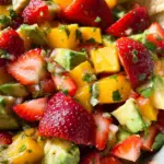 Avocado Strawberry Mango Salsa Avocado Strawberry Mango Salsa