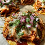BBQ Chicken Tostadas