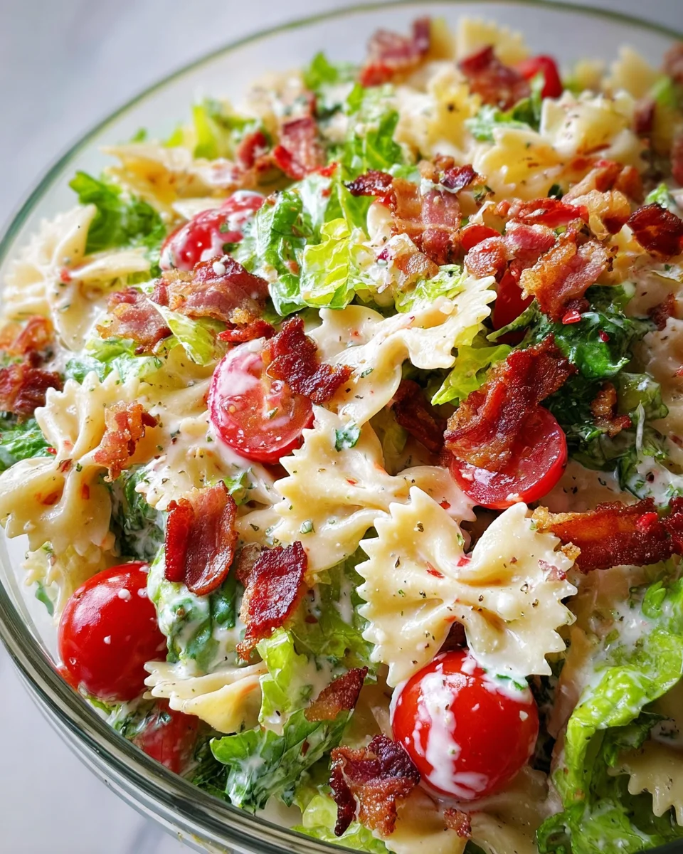 BLT Pasta Salad BLT