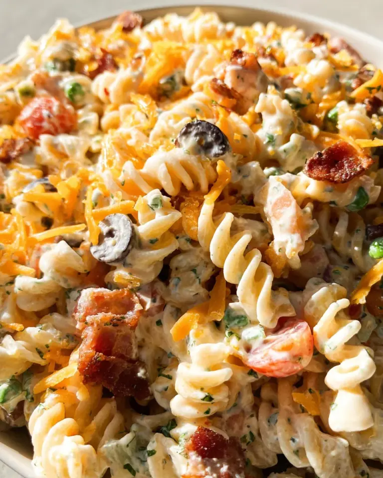 Bacon Ranch Pasta Salad