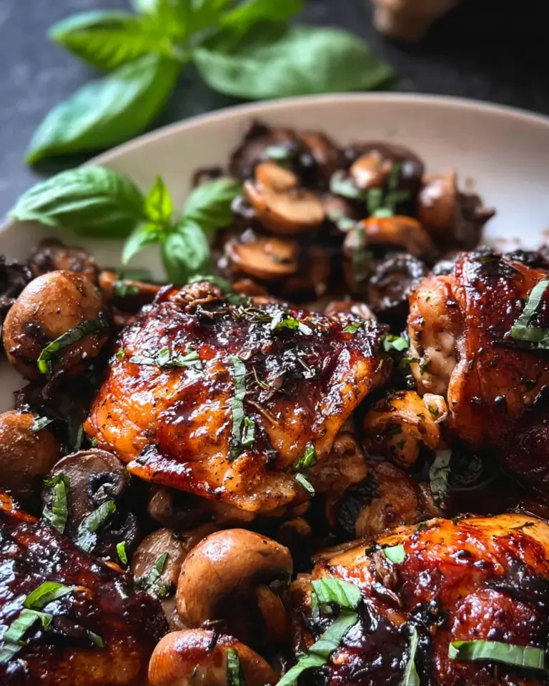 Balsamic Chicken Thighs