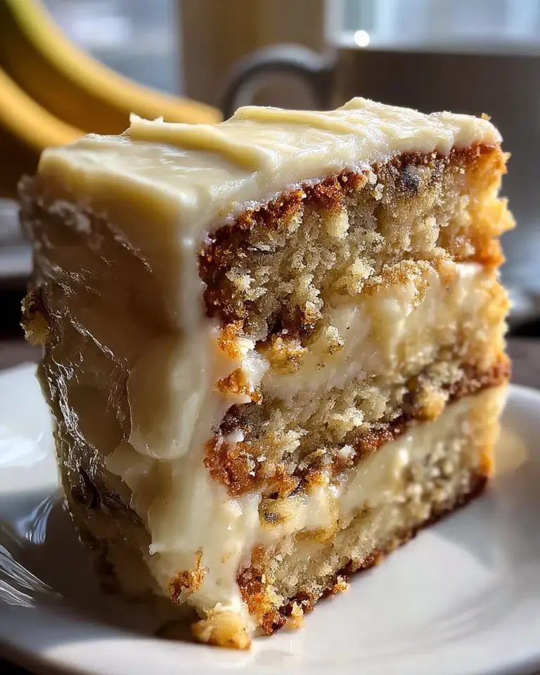 Banana Cake with Cream Cheese Frosting