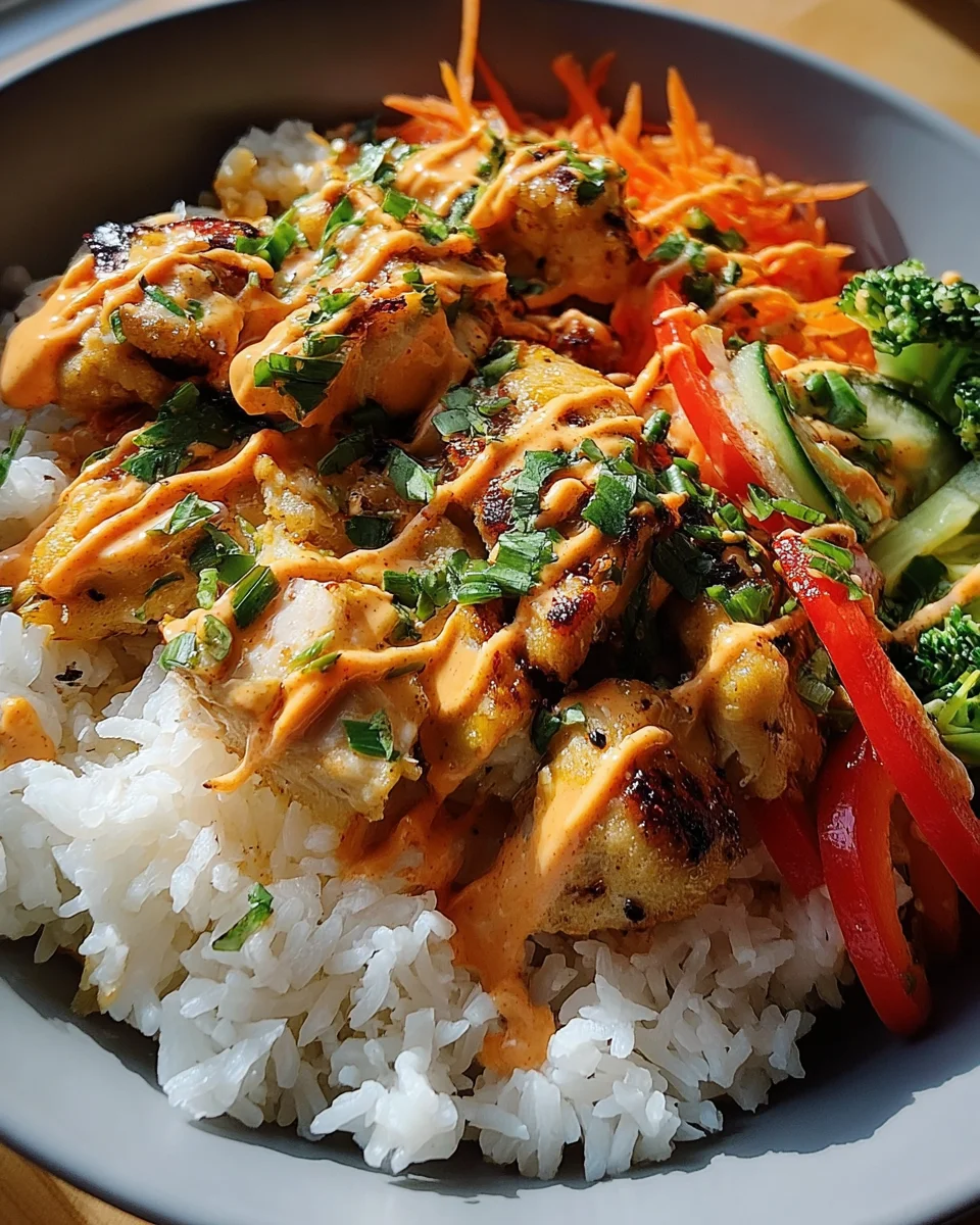 Bang Bang Chicken Bowl Bang Bang Chicken Bowl
