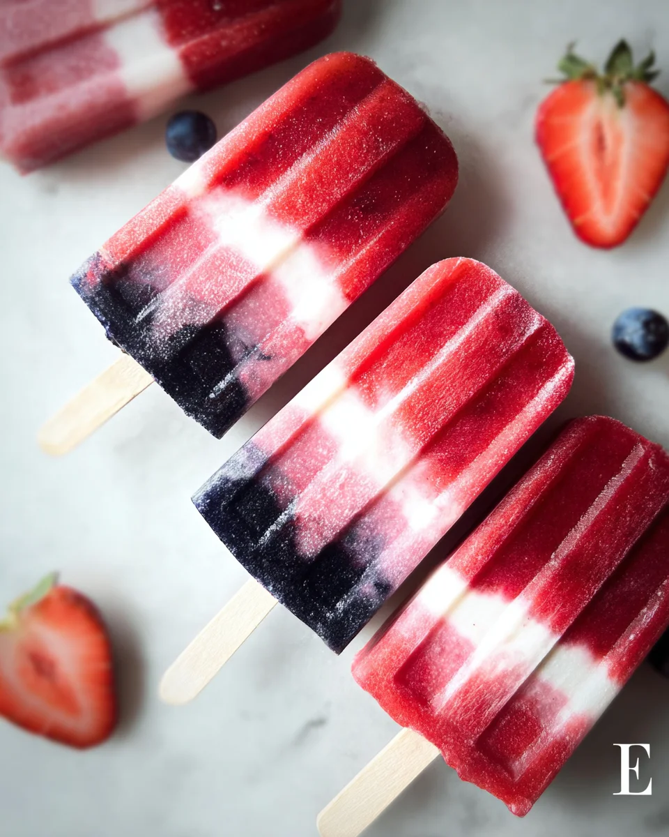 Berry-Coconut Rocket Pops Berry-Coconut