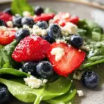 Berry, Feta and Spinach Salad Berry, Feta and Spinach Salad