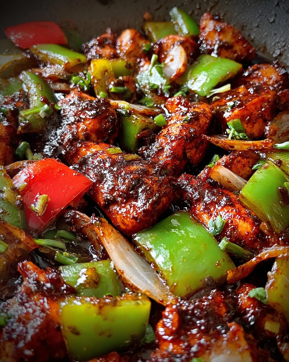 Black Pepper Chicken Black