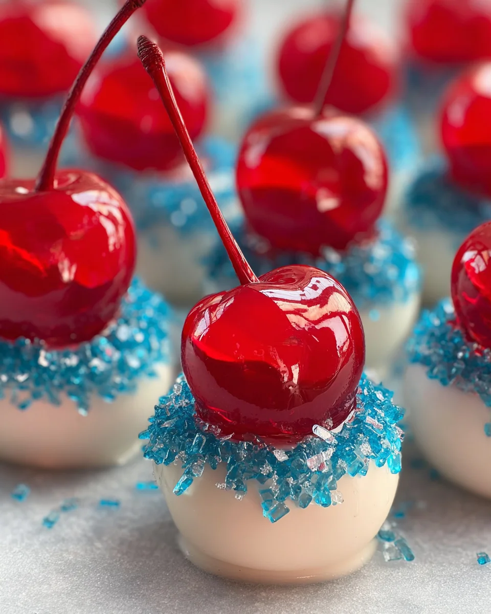 Boozy Cherry Bombs Boozy