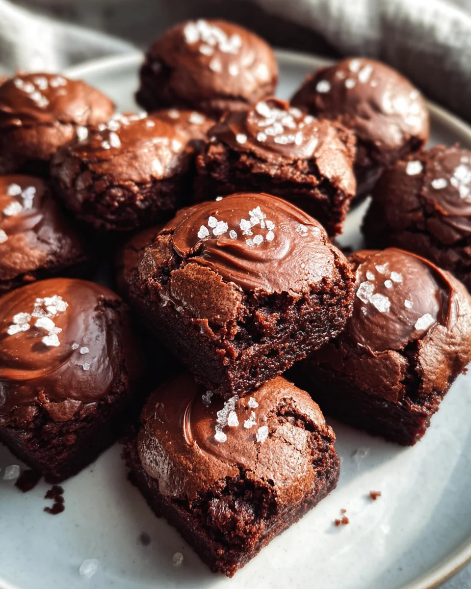 Brownie Petit Fours Brownie Petit Fours