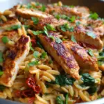 Cajun Chicken Orzo Cajun Chicken Orzo