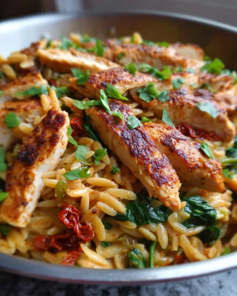Cajun Chicken Orzo