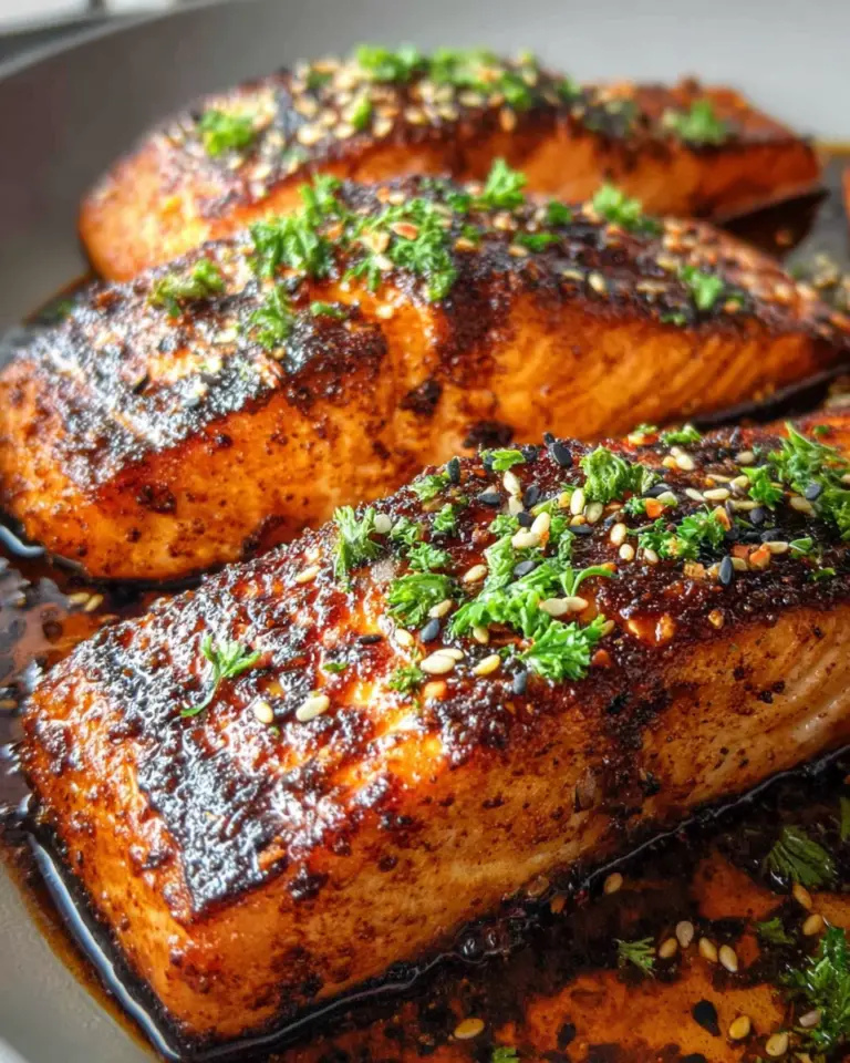 Cajun Honey Butter Grilled Salmon
