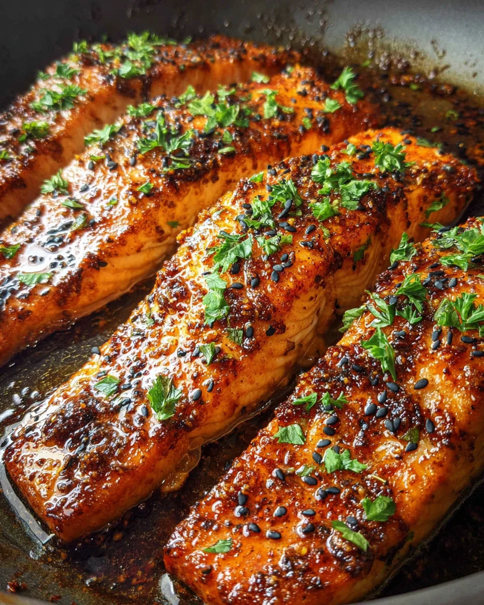 Cajun Honey Butter Grilled Salmon Cajun