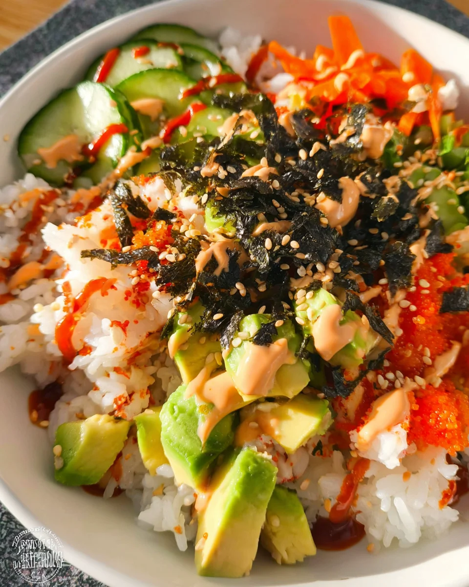 California Roll Sushi Bowls California