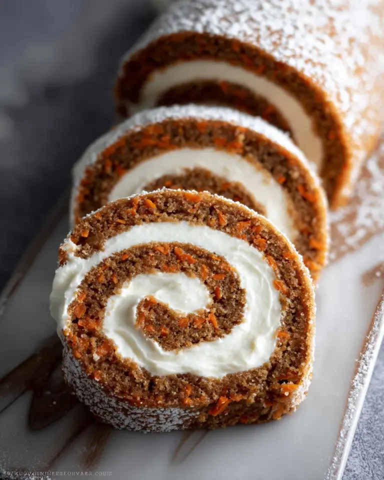Carrot Cake Roll