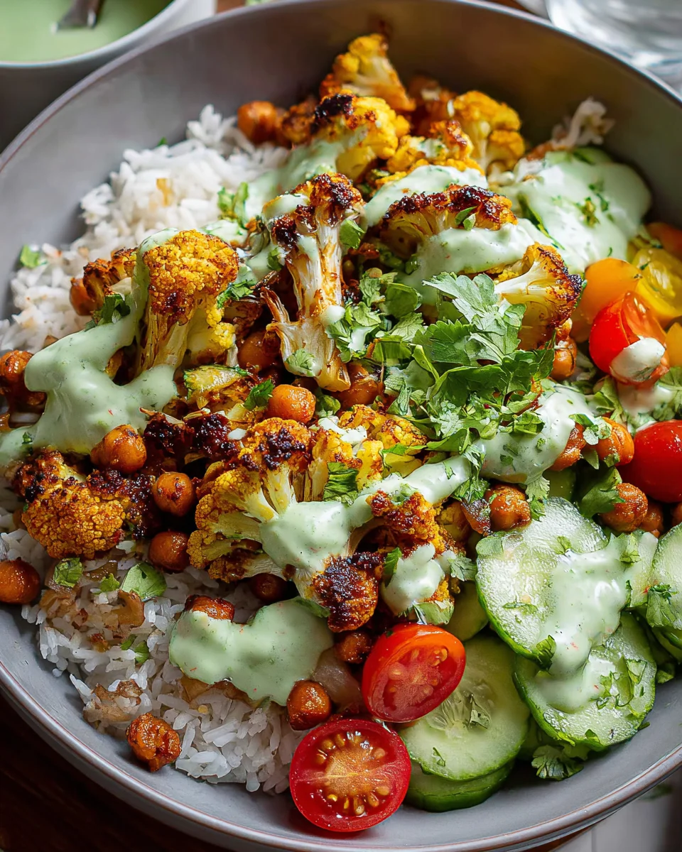 Cauliflower Shawarma Bowls Cauliflower