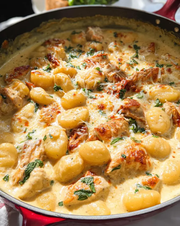 Chicken Alfredo Gnocchi
