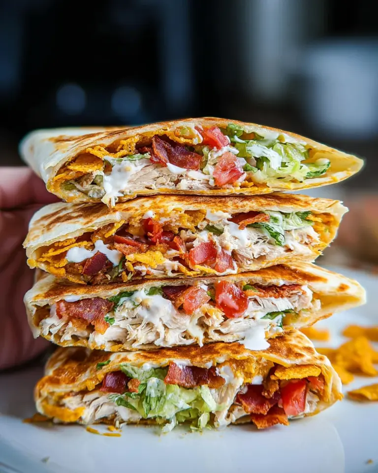 Chicken Bacon Ranch Crunchwrap