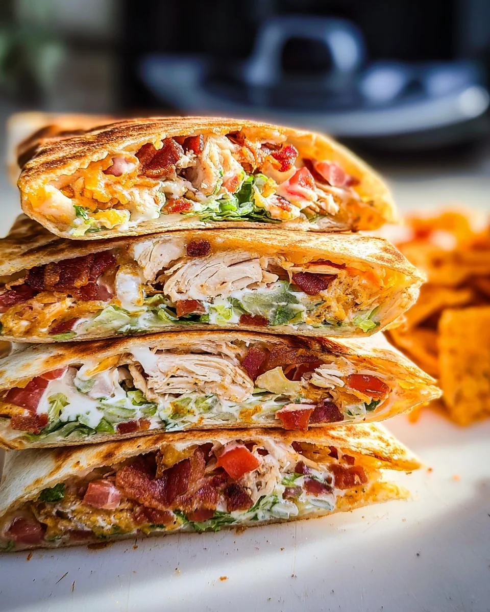 Chicken Bacon Ranch Crunchwrap Chicken